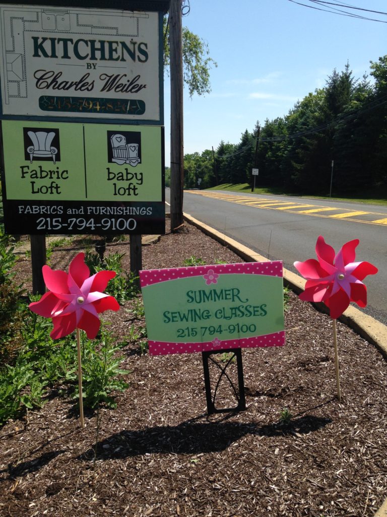 summer sewing classes